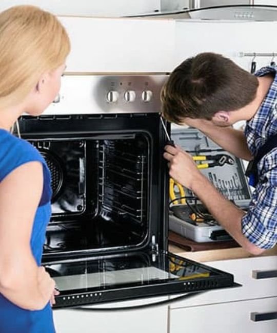 Electric oven repair service