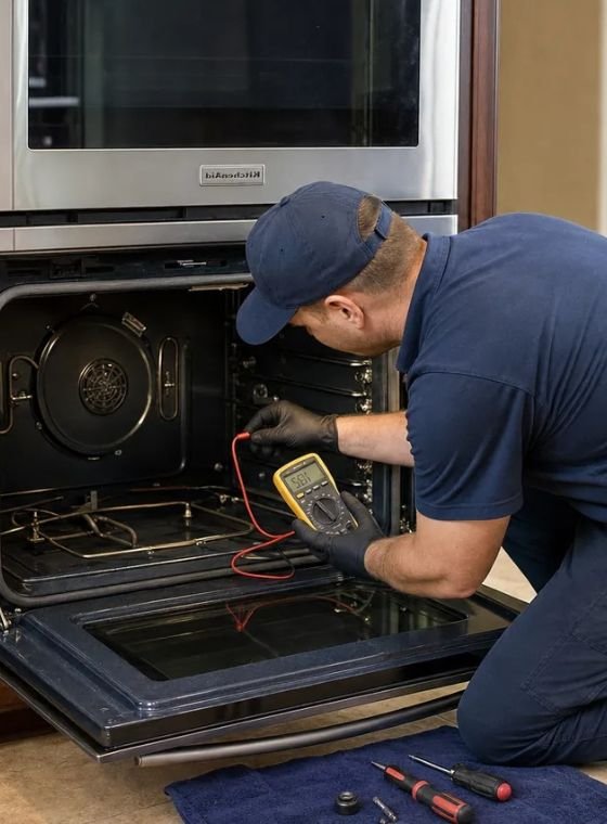 Same-day built-in oven repair