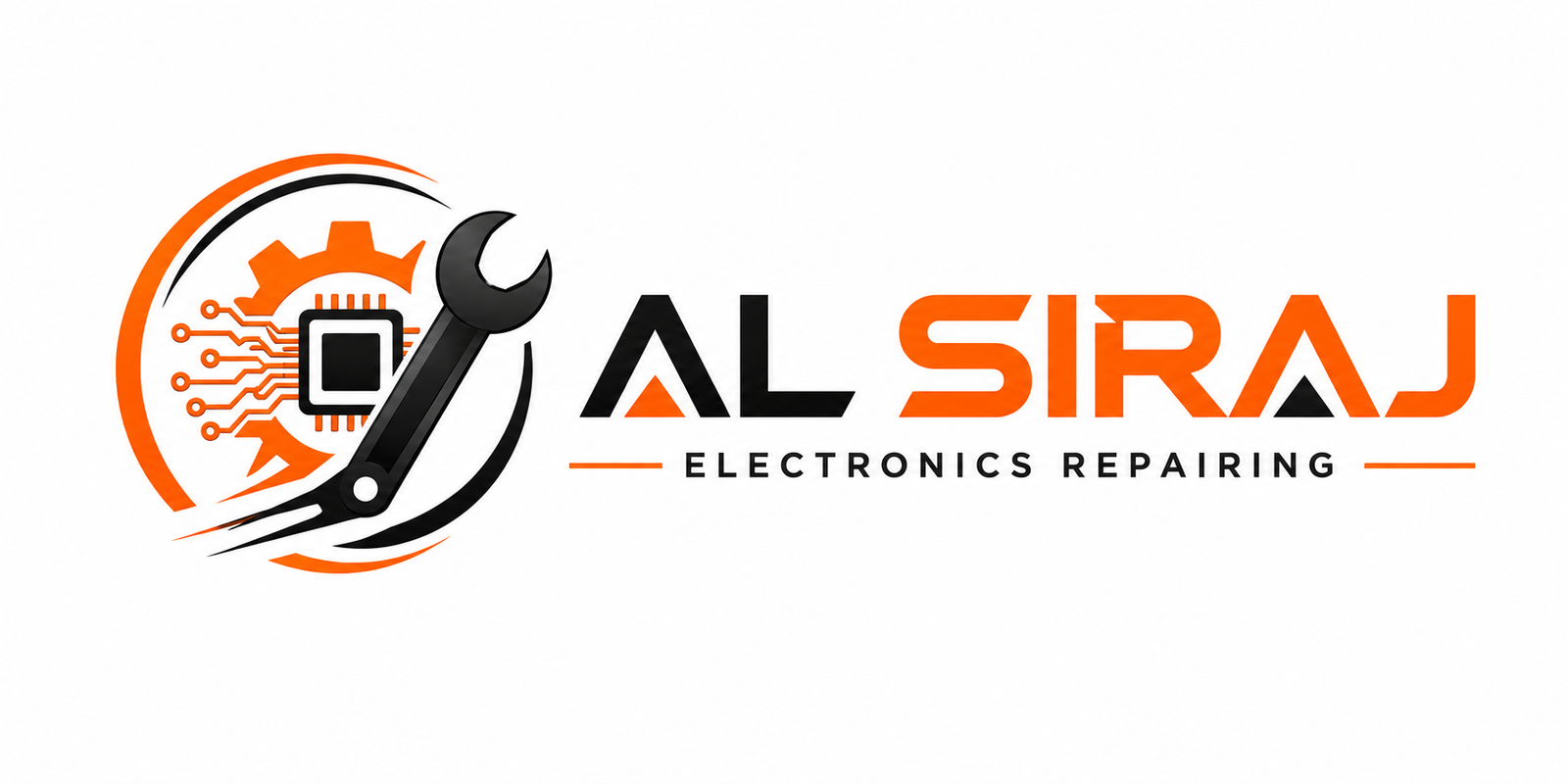 al siraj electronics repairing logo