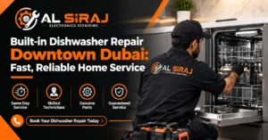 Built-in Dishwasher Repair Downtown Dubai