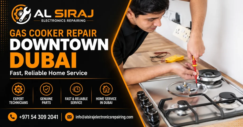 Gas Cooker Repair Downtown Dubai