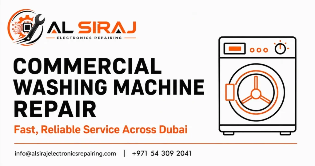 commercial washing machine