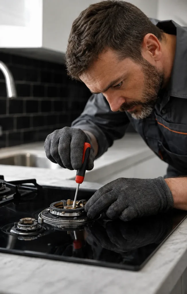 gas cooking range repair