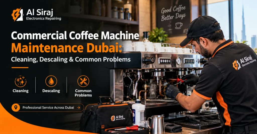 Commercial Coffee Machine Maintenance